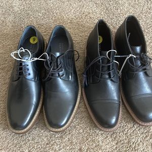 Perry Ellis. Never worn. Black men shoes. No shoe box.